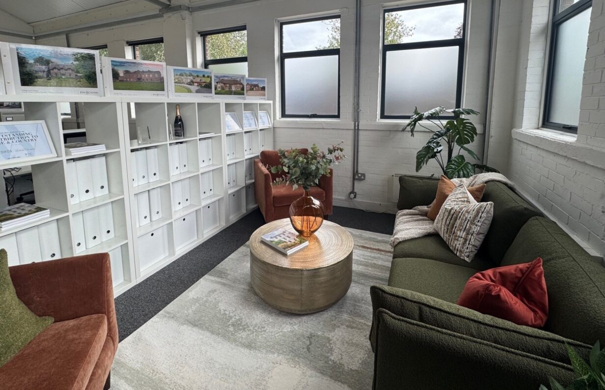 Fine and Countrys reception area