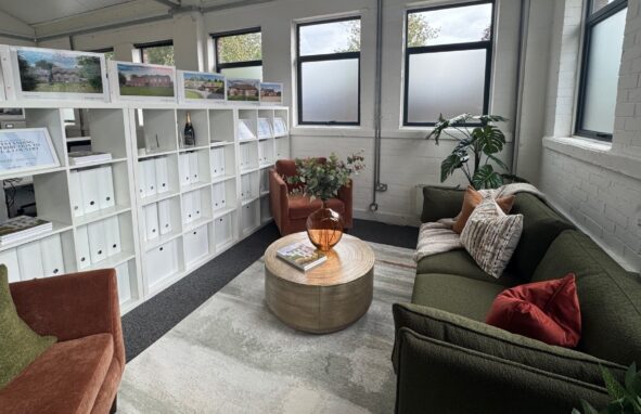 Fine and Countrys reception area